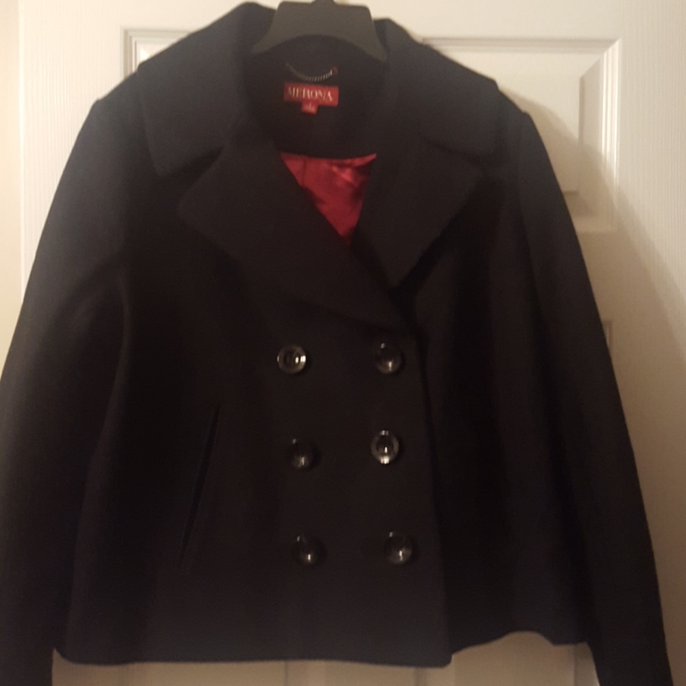 Black Pea Coat